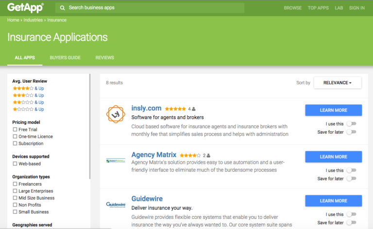 Top Insurance Software Products for Brokers and MGAs in 2018 - Insly