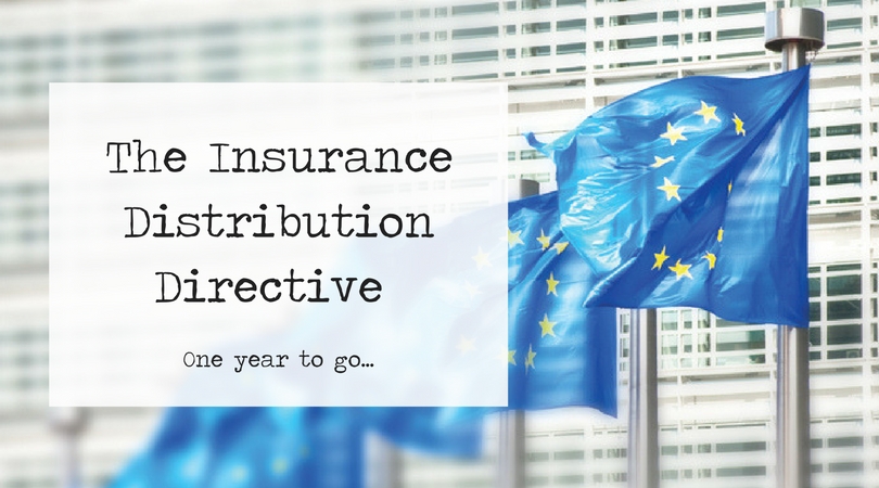 The Insurance Distribution Directive one year to go