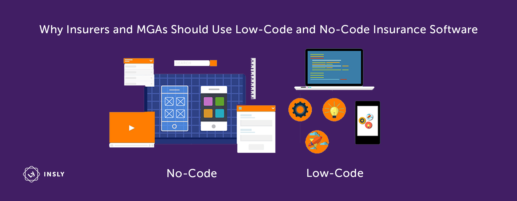 No code insurance software