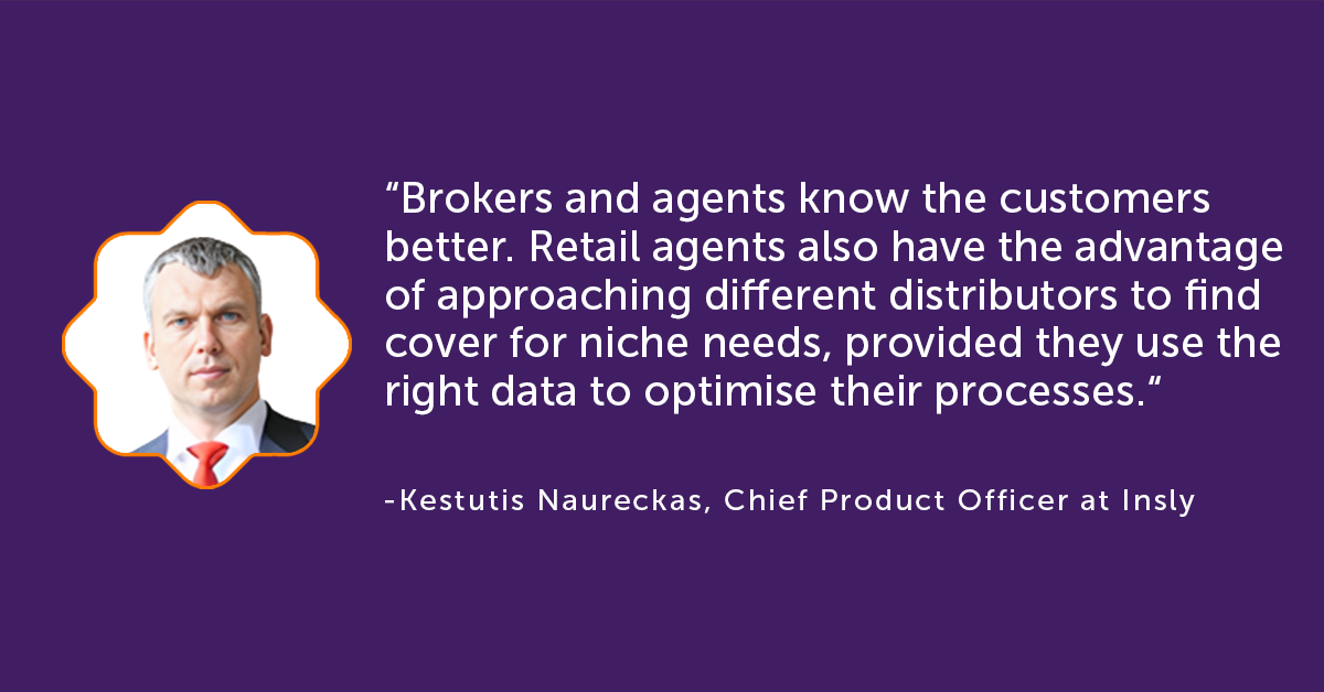Kestutis Naureckas's quote 1 - insurance industry trends
