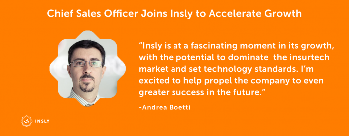 Chief Sales Officer joins Insly to accelerate growth