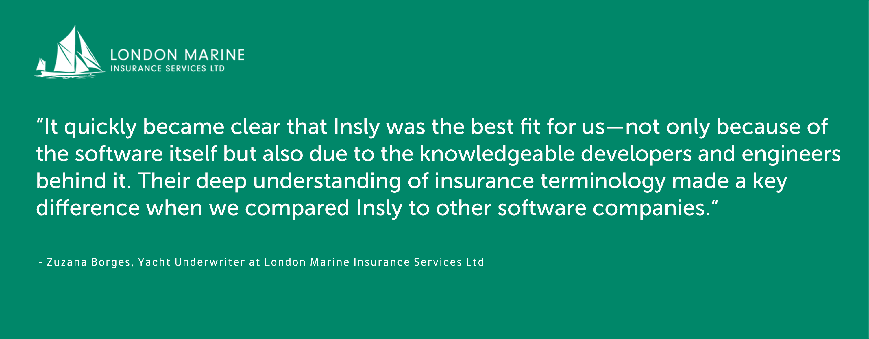 London Marine sets sail with Insly and “doubles productivity”