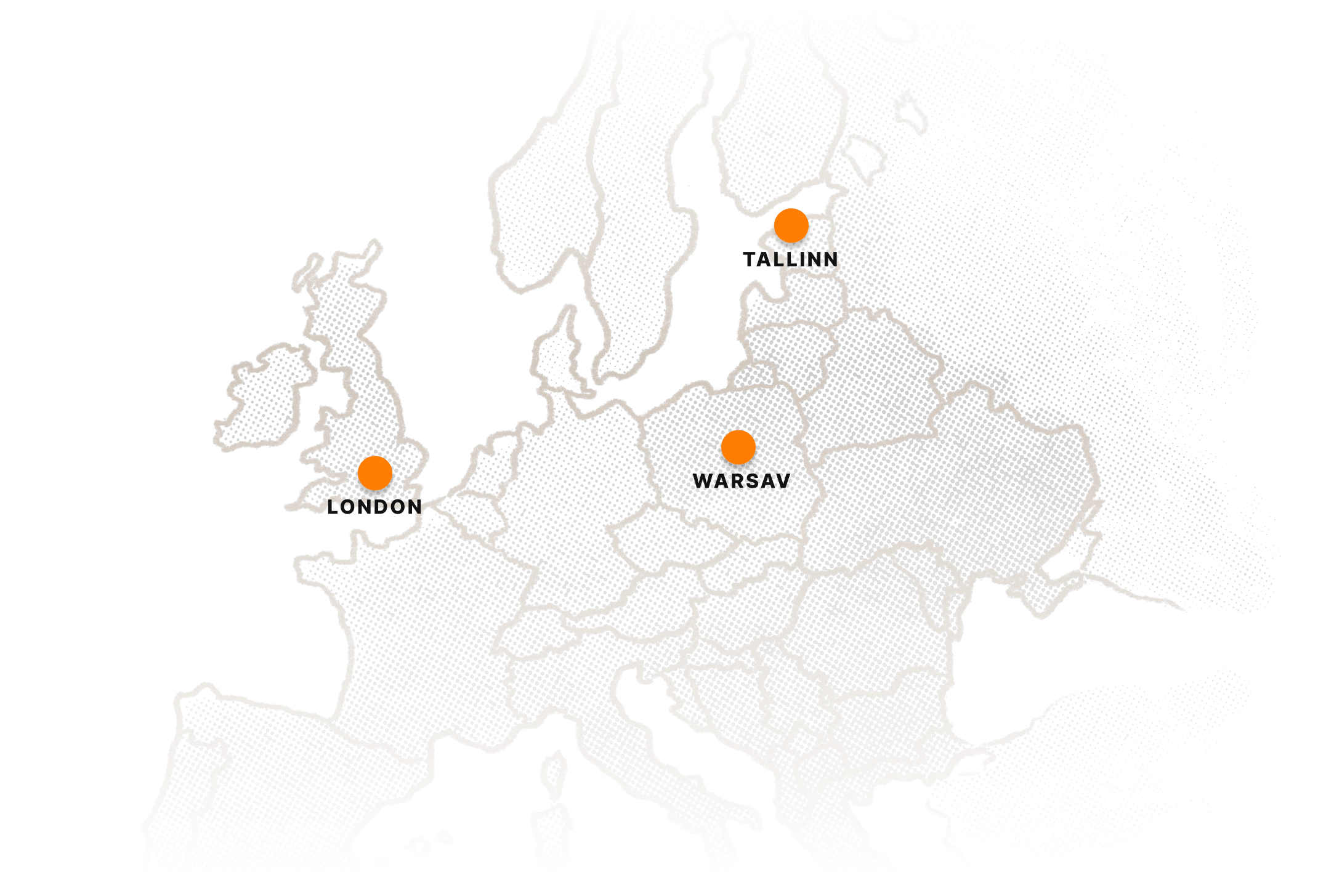 Insly offices on map